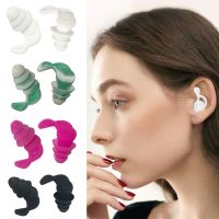 Soft Silicone Soundproof Earplugs for Sleeping Ear Muffs Noise Protection Travel Swimming Reusable Sound Blocking Ear Plugs Accessories Accessories