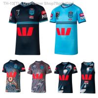 ♟✓☒ New 2023 2024 NSW Blues home INDIGENOUS rugby jersey Australia NSW Blues Training clothes rugby shirt Commemorative version t-shirt