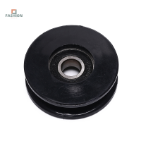 yuanhe 1PC 50mm Black BEARING Pulley WHEEL CABLE อุปกรณ์ยิม Part ชุดออกกำลังกาย