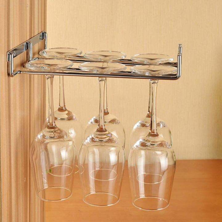 hanging-metal-wine-cup-rack-silver-gold-bar-single-double-rack-wine-stemware-glass-bottle-goblet-inverted-holder