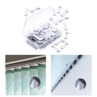 【LZ】✴✐  10pcs Vertical Blind Repair Tab Blind Repair Vane Savers Cortina Clipe Acessório 87HA