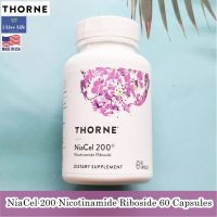 อาหารเสริม สำหรับผู้สูงวัย NiaCel 200 Nicotinamide Riboside 60 Capsules - Thorne Research