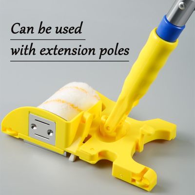 Paint Roller Proffesional Clean-Cut Paint Edger With 2Pc Replacement Rollers Brush Wall Painting Tool For Room Wall Ceilings Paint Tools Accessories