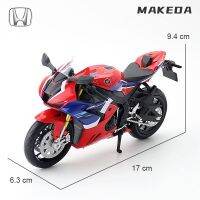 ของสะสมของเล่นรถ Diecast รถมอเตอร์ไซด์ S1000RR BMW สำหรับรถออโต้ทางวิบากซึกิ GSX R1000R 1000RR-R ฮอนด้า CBR 1:12