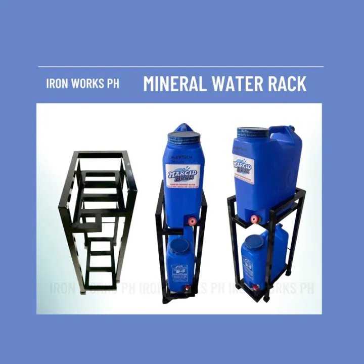 Kitchen shelving Heavy Duty Mineral Water Rack 2 Layer (Water Stand