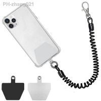 Mobile Phone Anti-theft Lanyard Set Adjustable Neck Strap Holder Sling Rope Universal Silicone Lanyard Case Cover Holder Belts