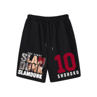 2023 newAnime Slam Dunk SHOHOKU Sakuragi Hanamichi Pants Men Women Cosplay Basketball Pants Loose Breathable Shorts