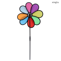 ?[xingtu] สีสันสายรุ้ง dazy Flower SPINNER ลมพัดสวนลานตกแต่งกลางแจ้ง