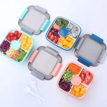 2-LAYER SQUARE THERMOS LUNCH BOX 1.3L