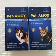 Pet Amox Plus Vemedim - Dung Dịch Uống Giảm Tiêu Chảy, Hô Hấp Cho Chó Mèo