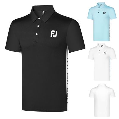 Titleist XXIO PEARLY GATES  FootJoy Malbon PXG1 SOUTHCAPE☃☼  Summer Short Sleeve Mens Golf Clothing Breathable T-Shirt Comfortable Sports Polo Shirt Outdoor Casual Tops
