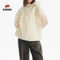 [KIRSH] เสื้อกันลมเสื้อฮู้ดเชอร์รี่ | 23SS |