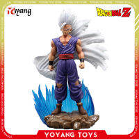 24ซม. Z อะนิเมะรูป Son Gohan Action Figures ผมสีขาวเทคนิคพิเศษ Gk Super Saiyan Gohan รูปปั้นตกแต่งของเล่น