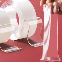 1M/3M/5M Nano  Tape Double Sided Tape Transparent NoTrace Reusable Waterproof Adhesive Tape Cleanable Home gekkotape Adhesives  Tape