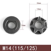 อะไหล่ M10/M14/M16เลื่อยยนต์100 115 125 150 180ลูกหมูเลื่อยวงล้อห่วงโซ่เฟืองตัวยึดสำหรับเลื่อยยนต์ล้อ