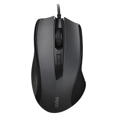 New Rapoo N300 Optical Wired Gaming Mouse with 3 Levels Adjustable 2000 DPI for Computer Home Office