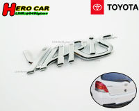 โลโก้ LOGO YARIS ติดท้ายรถยนต์ TOYOTA YARIS