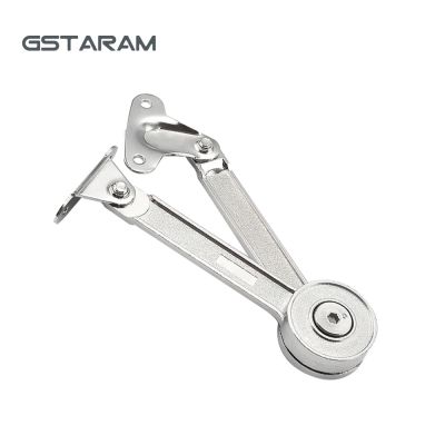 【hot】❈▦❈  Cabinet doors support hinge Randomly Stop Hinges Adjustable strength rise and fall Ailerons furniture hardware
