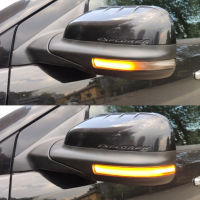 รถ LED แบบไดนามิกเลี้ยวกระจกมองข้างแสงกระจกมองหลังตัวบ่งชี้โคมไฟสำหรับ Ford Explorer 2011 - 2014 2015 2016 2017 2018 2019