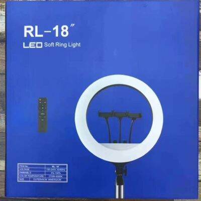 SY ไฟไลฟ์สด ไฟวงแหวน รุ่น LED RING Digilife RL-18 ขนาด 18 นิ้ว ไฟแต่งหน้า ไฟLive สด ปรับสีได้ 3 โหมด กับรีโมท มีUSB ปรับควา