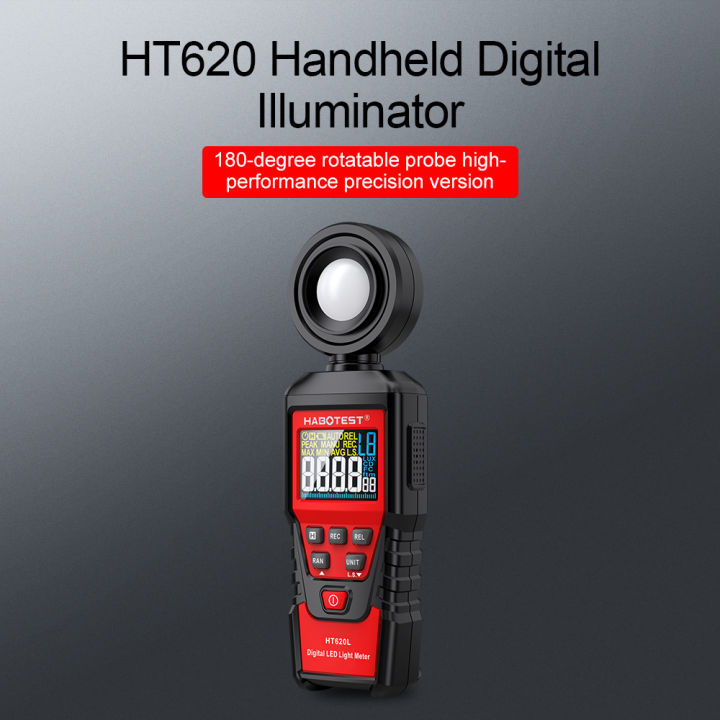 habotest-ht620-เครื่องวัดความสว่างแบบดิจิตอลระดับมืออาชีพ-100000-lux-precision-reading-lux-meter-เครื่องวัดความสว่างแบบมืออาชีพ-เครื่องวัดความสว่างแบบดิจิตอล-led-lux-meter-ความแม่นยำสูง
