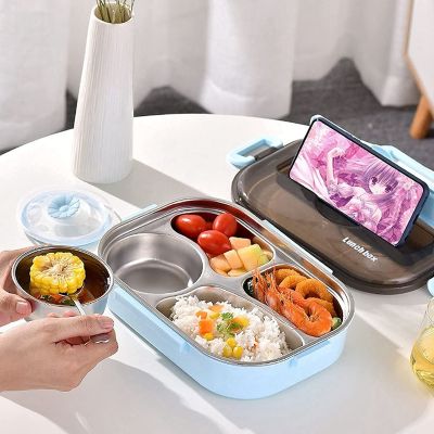 1.5L Bento Boxes for Student, Thermal Insulation Bento Lunch Box Tableware Set,Lunch Containers for Kids Lunch BoxTH