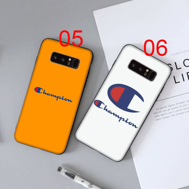 champion-อ่อนนุ่ม-ซิลิโคน-เคสโทรศัพท์-หรับ-samsung-a01-a50s-a31-m31-m21-a51-a10s-a30s-a11-a20-a50-a21s-a21-m30-a71-a20s-a70-m30s-a30-a10-m51-black-ปก