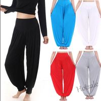 【hot sale】✕ C04 Women Yoga Long Pants Plus Size Harem Legging Causal Dance Candy Color