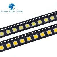 【CC】 100pcs 5050 Led Leds High-brightness Diodo Azul Luz 6500k Smd Light-emitting Diodes 18lm