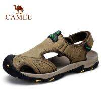 CAMEL รองเท้าแตะลำลอง แบบหนัง สําหรับผู้ชาย