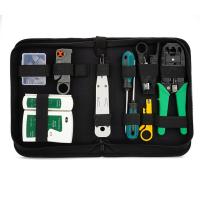 Computer Network Repair Tool Kit LAN Network Internet Cable Tester Wire Cutter Screwdriver Pliers Crimping Plug Clamp Tool Set