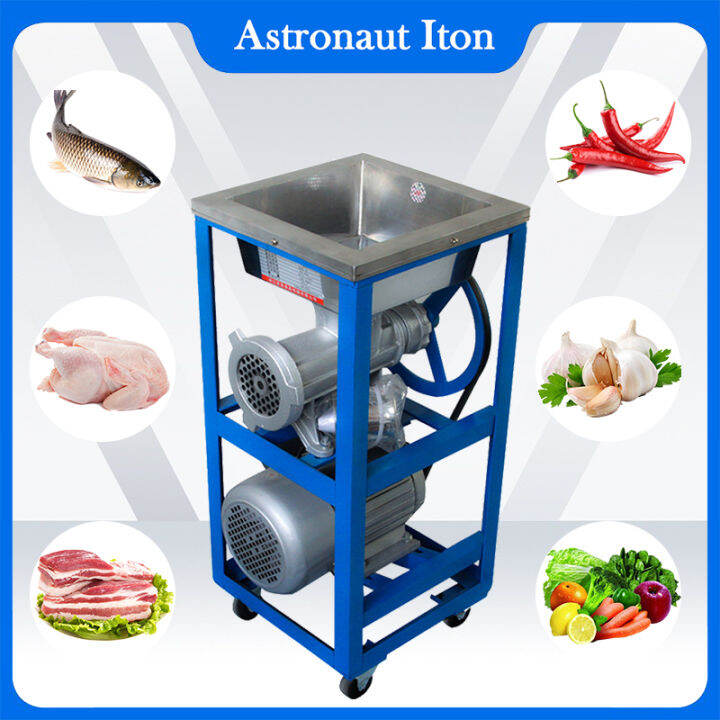 Electric Meat Grinder Commercial Large Multifunction Bone Crusher Can