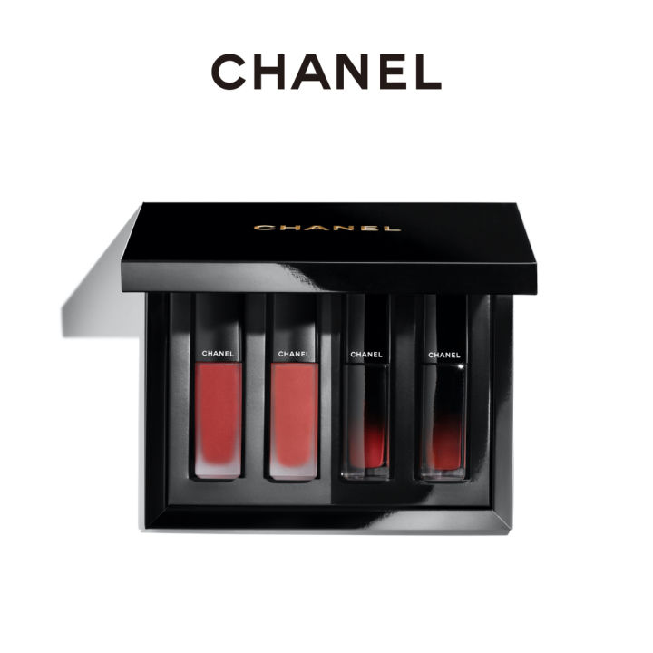 Choices Online Store  CHANEL gift box   The gift box includes   CHANEL foundation  CHANEL perfume  CHANEL waterproof eyeliner pen   CHANEL Mascara  CHANEL matte lipstick  