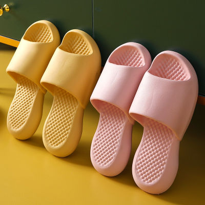 Summer Thick Soft Designer Slippers Men Woman Couples Slipper EVA Light Slides Indoor Silent Sandels Non-slip Slides Outdoor