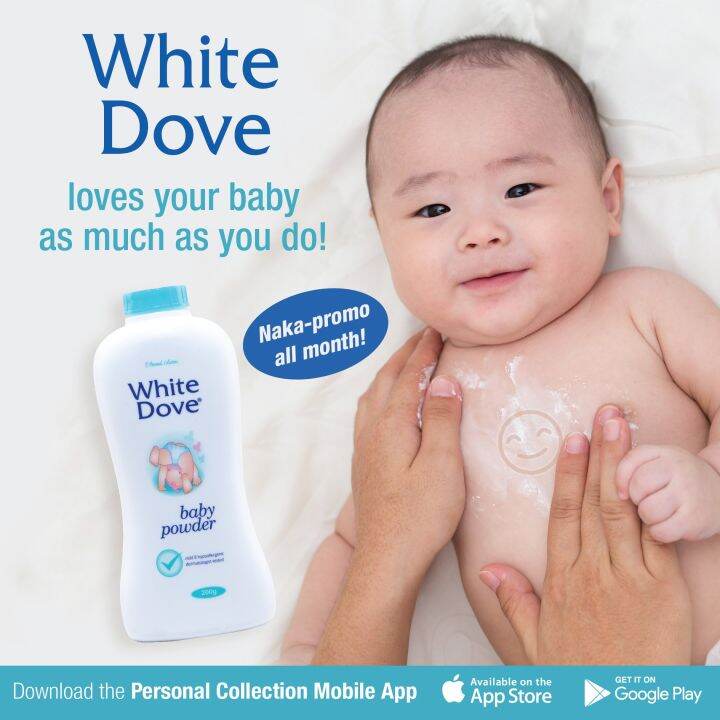 WHITE DOVE BABY POWDER 200g (4in1 Protect Formula) Lazada PH