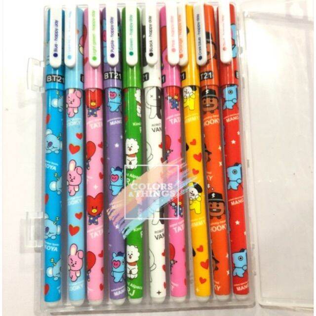 10 pcs Characters Happy Pen | Lazada PH