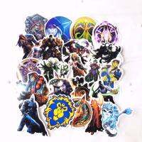 Toystoreshop 50ชิ้น World Of Warcraft สติ๊กเกอร์อุปกรณ์คอสเพลย์ P Rop รูปลอกกันน้ำการ์ตูนเก็บสติกเกอร์