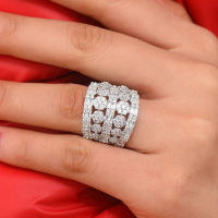 GODKI Jimbora Super Famous Luxury Statement Rings for Women Bridal Engagement Wedding Jewelry Cubic Zirconia CZ Accessories