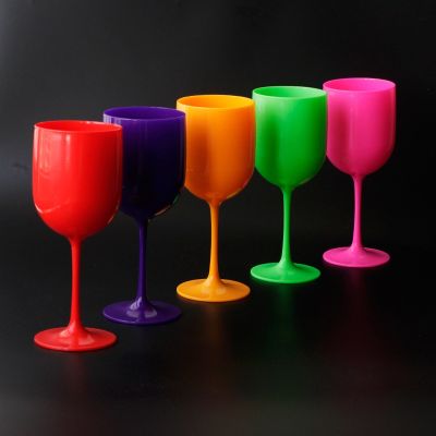 【CW】✟  Reusable Flutes Glasses Plastic Wine Dishwasher-safe Glass Supplies