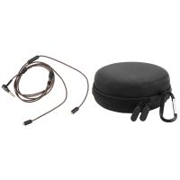 Speaker Case Cover for B &amp; O BeoPlay A1 Bluetooth Bag with Replacement Audio Cable for Sony XBA-N3AP N1AP Headphones