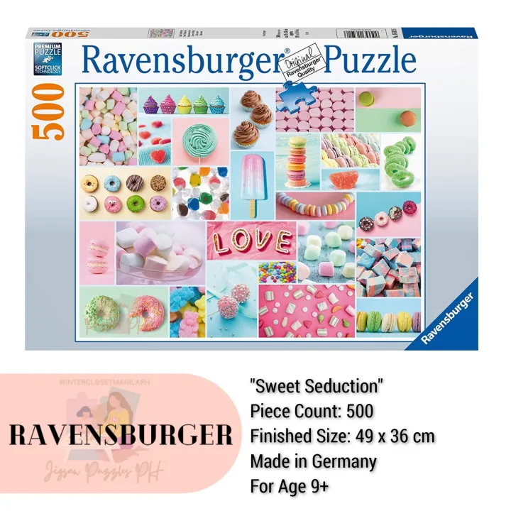 Ravensburger 500 Piece Jigsaw Puzzle - Sweet Seduction | Lazada PH