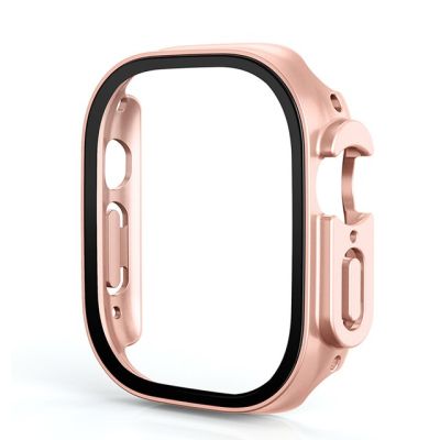Glasscover เคสสำหรับนาฬิกา Apple อัลตร้า49มม. อุปกรณ์ป้องกันหน้าจออุปกรณ์เสริมสำหรับ Iwatch ซีรีส์อัลตร้า49มม.