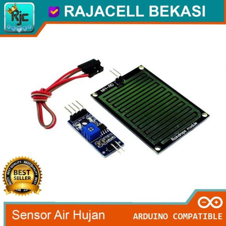 Sensor Air Hujan Rain drop water sensor for Arduino | Lazada Indonesia