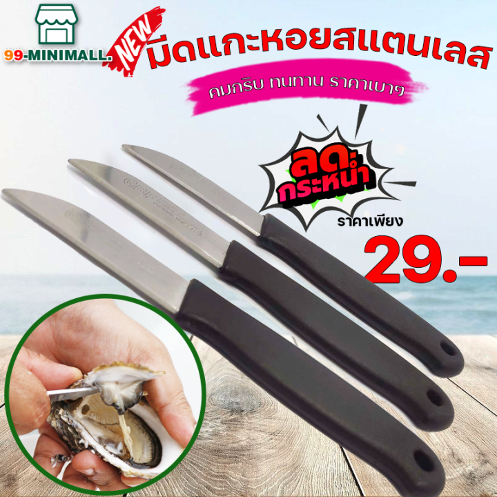 มีดสแตนเลส-แกะหอยนางรม-stainless-steel-oyster-knife