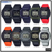 นาฬิกา CASIO  รุ่น W-218H ของแท้ รับประกัน 1 ปี