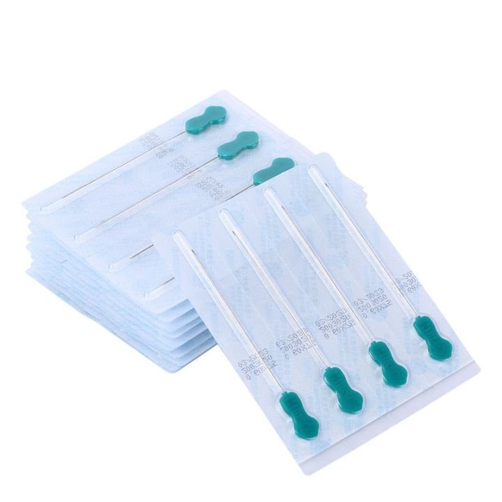 yunlong-brand-disposable-sterile-small-needle-knife-with-plastic-handle-fine-needle-blade-flat-mouth-ultra-micro-needle-knife-100-pieces