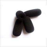 9mm Microphone Foam Windscreens Windshields 9mm hole 45mm inner length mic cover for aviation headset mic