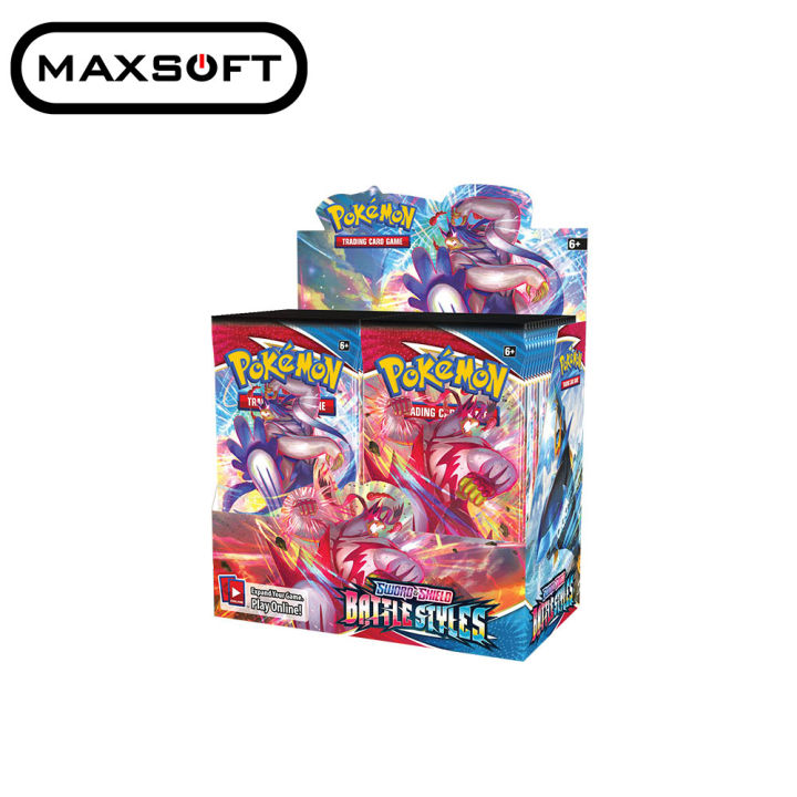 BATTLE STYLES BOOSTER BOX POKEMON TCG SWORD AND SHIELD 36 PACKS