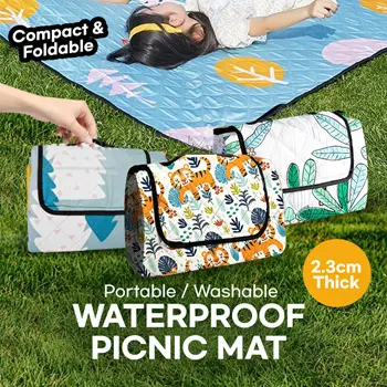 Picnic Mat Outdoor Floor Mat Portable Foldable Foam Small Seat Mat