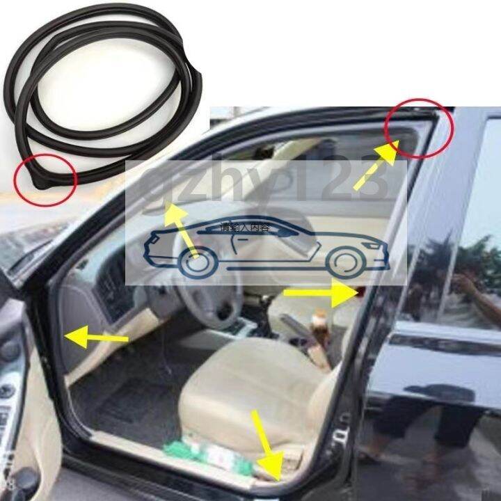 Hyundai Tucson - Rear Door Side Weatherstrip - Rear Door
